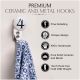 Number Ceramic Hooks -4